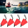4pcs Scupper Plug Kit with Lanyard Flexible Silicone Drain Holes