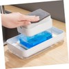 STOBAZA 1set Kitchen Soap Dispenser Sponge for Sink Dish Soap