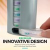 MEDca Weekly Pill Organizer, 1 Dispenser, 7 Stackable Compartments Four