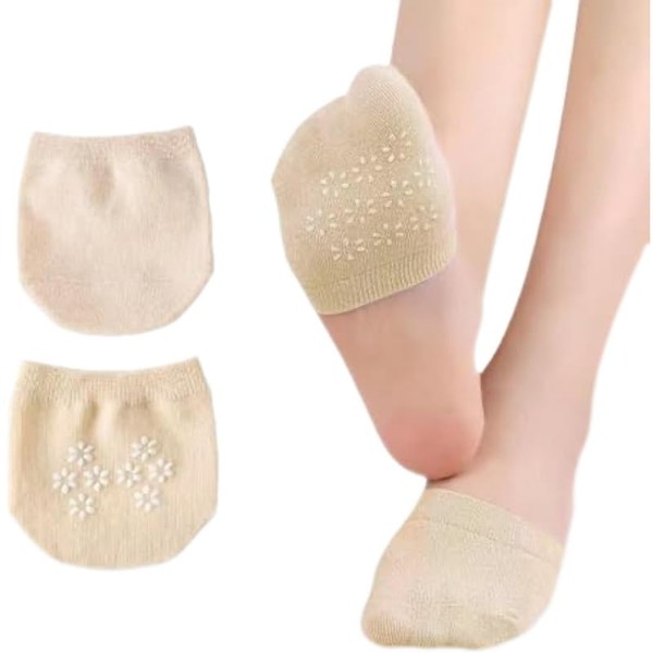 Women's invisible breathable half length socks, cool drag high heels