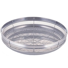 Kanai Kogyo OS-06B Fresh Food Declaration Shallow Colander & Tray Set, 12.2 inches (31 cm), Made in Japan