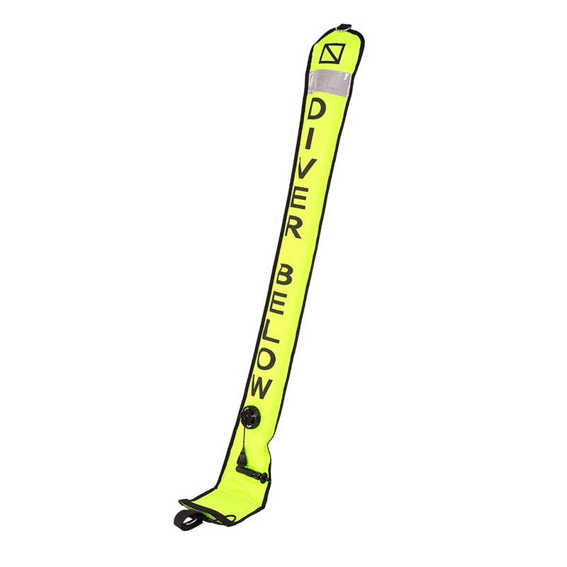High Visible Inflatable Scuba Diving SMB Surface Signal Marker Buoy(Fluorescence