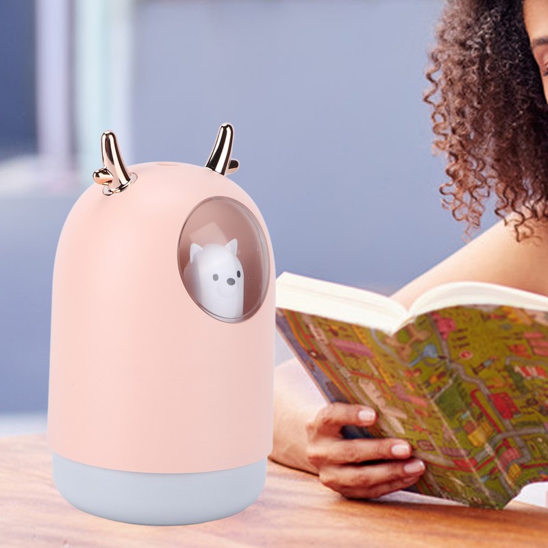 Humidifier USB Mini Home Bedroom Mute Small Desktop Cute Pet