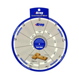 KREG Tools SSW Kreg Screw Selector Wheel. Woodworking by Kreg
