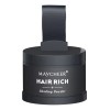 Polvo Cosmético Para Fibra Capilar De Color Negro Y Marrón