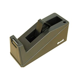 WOD ET-191BK Dual-Core Desktop Tape Dispenser Adhesive Roll Holder (Holds Sparco & Staples Invisible Tape): for Tape Up to 1" in. Wide & Max Roll Diameter of 5" in. Fits 1" or 3" in. Core (Pack of 1)