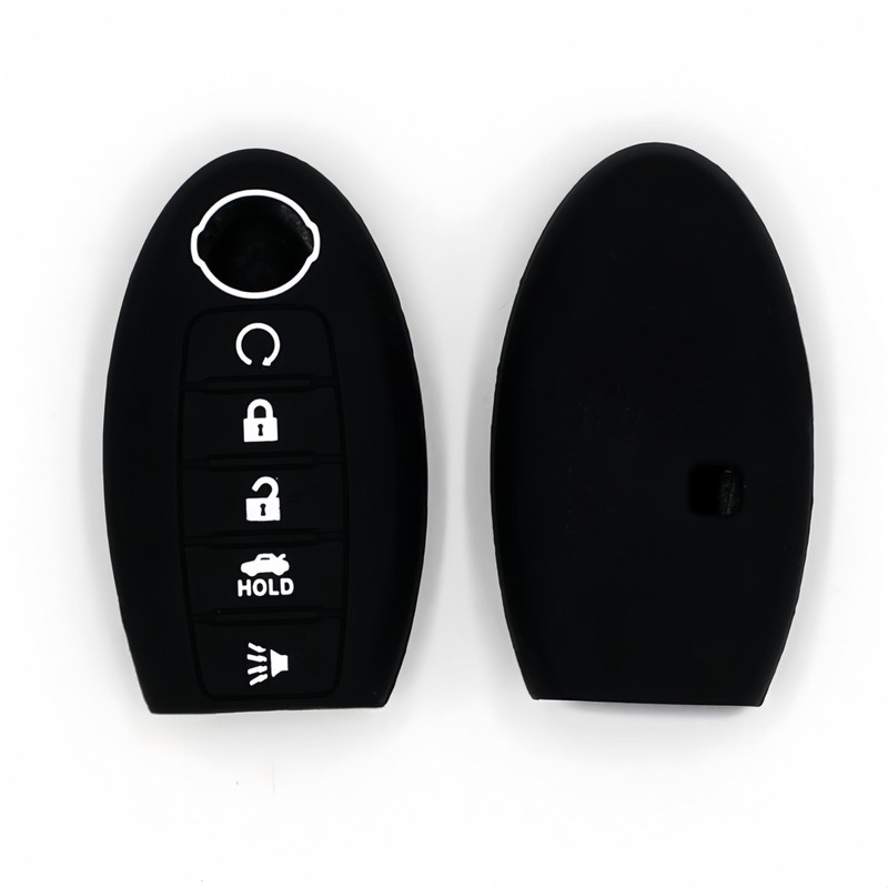 Laisiou Silicone Rubber Key Fob Cover Compatible with Nissan Altima