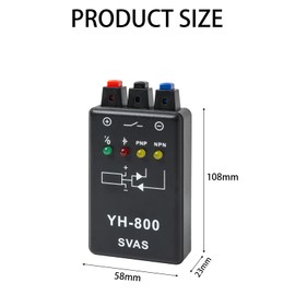 Instrument Sensor Tester YH-800, Accurately Test Photoelectric, Proximity and Magnetic Switches with Clear Indication, Photoelectric Switch Tester for Photo Cell Sensors
