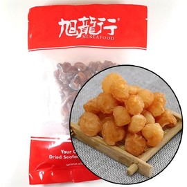 Xlseafood Natural Dried China Longan 100% fruit Meat unsulphured 免洗无核广东产 桂圆 龙眼肉 无硫无漂白 补脑安神 补血养颜 (16oz)
