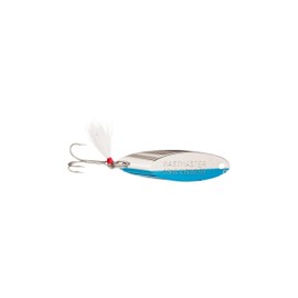 Acme Kastmaster Lure with Buck Tail Teaser, Chrome/Blue, 3/8-Ounce