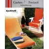 Dyckhoff Garden Chair Cover, Yellow, 60 x 130 CM