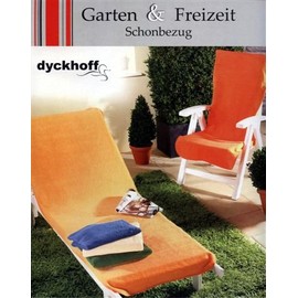 Dyckhoff Garden Chair Cover, Yellow, 60 x 130 CM