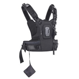 4J LEDR Kamera Tragegurt J1,Kameragurt für Fotografen,Kameragurt für 1 Kamera,Kamera-Brustgurt für Männer und Frauen,Kamera Schultergurt beim Wandern,Klettern,Hochzeiten,Reisen,Schwarz