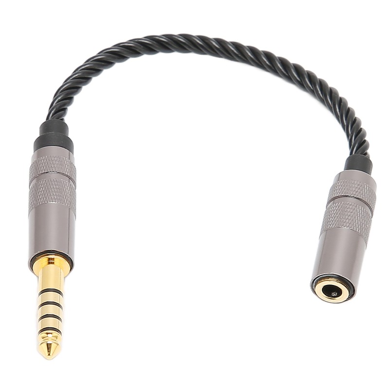 Headphone Adapter Cable Gold Plated 4.4MM Balanced Male to 3.5MM