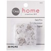 Dritz 9070 Upholstery Clear Heads Twist Pins, 3/4-Inch, 30-Pack