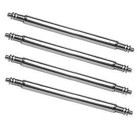 Spring Bars Heavy Duty Watch Band Pins for Traditional and Smart Watches | 1.8mm Thick | Rust Resistance | 4 Replacement Strap Pins (28MM)
