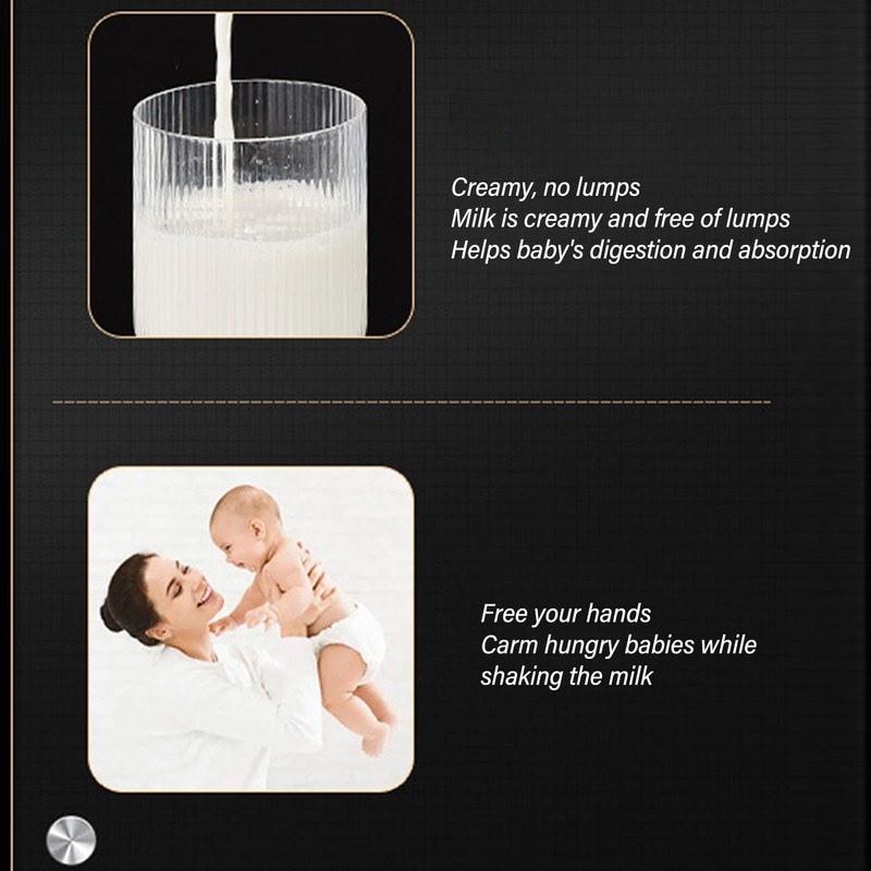 Baby Bottle Shaker USB Charging Fully Automatic Quick Even Mixing