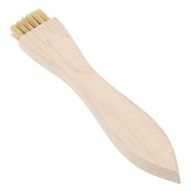 ESD-Safe Brush with 1/2" Hog Hair Bristles, 4-15/16" Wood Handle