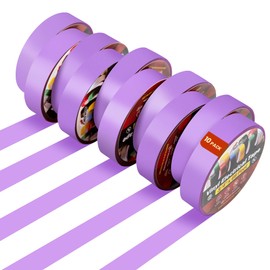 RED WOLF 10 Pack Purple Electrical Tape 3/4 Inch x 66 Ft Industrial Grade UL/CSA Listed 7 Mil Thick Flame Retardant High Temp Waterproof Electrical PVC Tape Electric Super Vinyl Rated 600V