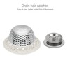 LEKEYE Shower Drain Hair Catcher/Shower Drain Cover/Drain Protector for Pop-Up