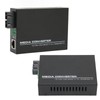 Gigabit Ethernet Media Converter, Fiber to Ethernet Adapter Single Mode