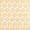 WidgetCo Clear Maple Fastcaps, Peel & Stick Screw Covers, Self-Adhesive Cover Caps (Sheets of 53 caps x Qty 2)