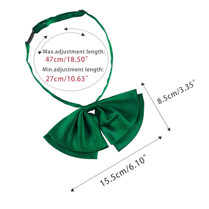 Allegra K School Ribbon, Ribbon Tie, Uniform Ribbon, Bowtie, Bowtie,