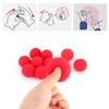 10Pcs Red Magic Sponge Softball Close-Up Magic Street Classic Comedy