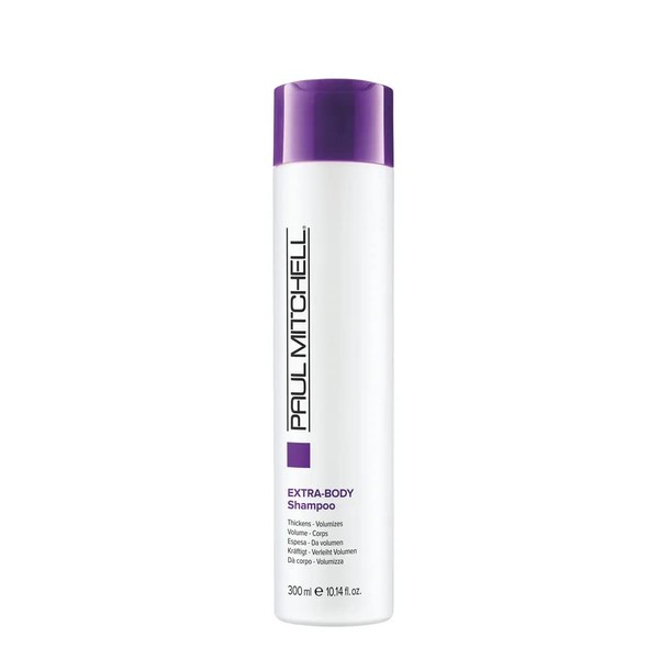Paul Mitchell Extra-Body Shampoo, Thickens + Volumizes, For Fine Hair,