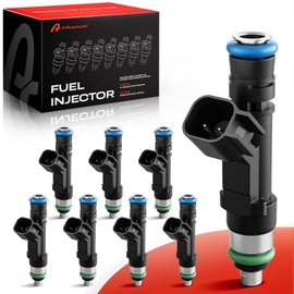 A Plus Auto Fuel Injectors Set of 8, Compatible with Ford F-150 2011 2012 2013 2014 2015, Mustang 11 12 13 14 15-v8 5.0L, Replace Part 0280158227 FJ1132 BR3Z9F593A