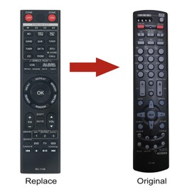 New RC-1148 Remote Control Replacement - VINABTY RC1148 Replace Remote Control fit for DENON AV Receiver RC 1148 AVR-3311CI AVR3311CI AVR-4311CI AVR4311CI AVR-3311 AVR-4311 AVR-A100 Remote Controller