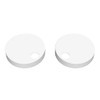 nuie TSC102 Accessory Modern Bathroom Toilet Seat Cover Caps, 70