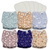 Mama Koala 3.0 Pocket Cloth Diapers for Babies with AWJ