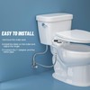 PIKETS Bidet Attachment for Toilet, Dual Nozzle (Frontal and Rear