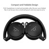 Soundmagic P22C Lightweight On Ear Headphones Wired with Microphone Comfortable