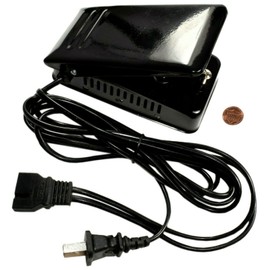 HQRP Foot Controller Compatible with Singer 14CG744 14CG754 14HD854 14SH644 14SH744 14U85B 14U85B Sewing Machine Pedal Power Cord