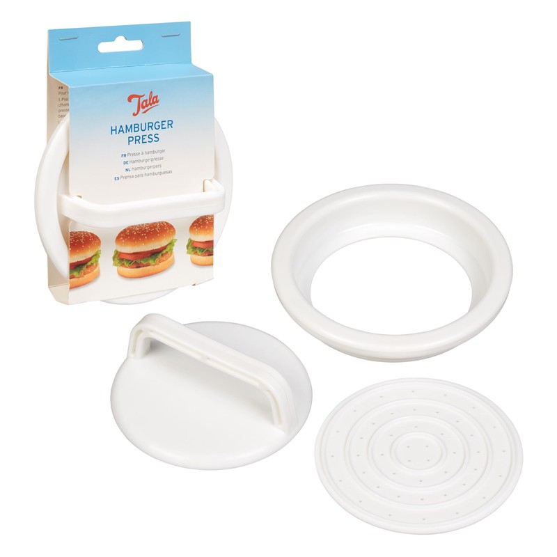 Tala Large Hamburger Press, Perfect for making traditional 100% meat