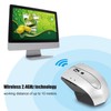 2.4GHz Rechargeable Wireless Optical Gaming Mouse w Charging Dock Stand