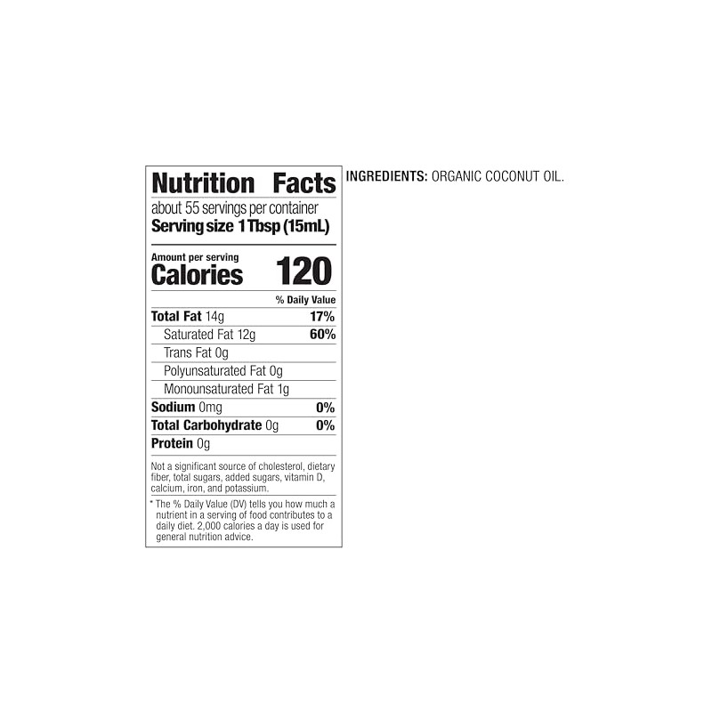 Aceite de coco orgánico extra virgen de BetterBody Foods
