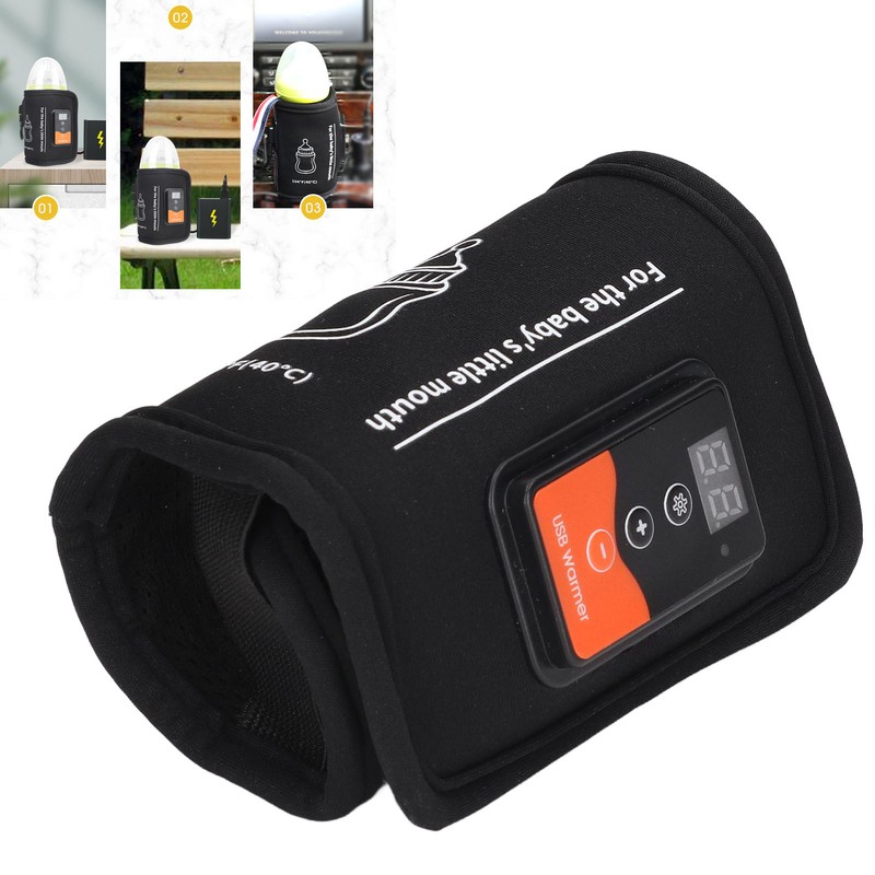 Milk Bottle Warmer Bag Constant Temperature Quick Heating USB Insulated