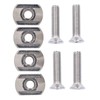 Surfing Accessories Stainless Steel Fin Screw and Plate for Surf