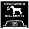 Siviwonder German Hunting Terrier Noise Alarm System Car Sticker Dog