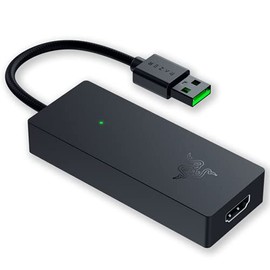 Razer Ripsaw X USB Capture Card w/ Camera Connection: 4K 30FPS - OBS & Streamlabs Compatible - for Streaming, Gaming, Video Conference, Zoom, Teams - HDMI 2.0 & USB 3.0 - Compact Design - Plug & Play