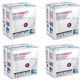 Dry Direct Super Overnight Underwear (Large - Case of 56) by Parentgiving