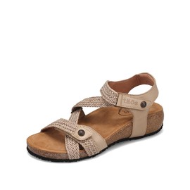 Taos Footwear Women's Trulie Stone Sandal 7-7.5 (M) US