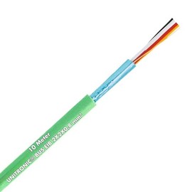 Lapp 10 m 2170240 Unitronic BUS EIB Bus Cable 2 x 2 x 0.8 Shielded Green I KNX Bus Cable I Data Cable 4 Core I PVC Data Bus Cable I Data Bus Cable I Fixed Installation I Bus Cable KNX