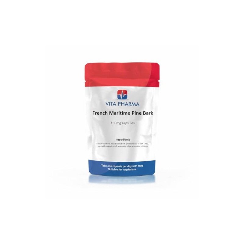VITA PHARMA French Maritime Pine Bark 150mg 30 Capsules