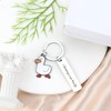 FRULX I Ducking Love You' Cute Keychain, Stainless Steel Pet