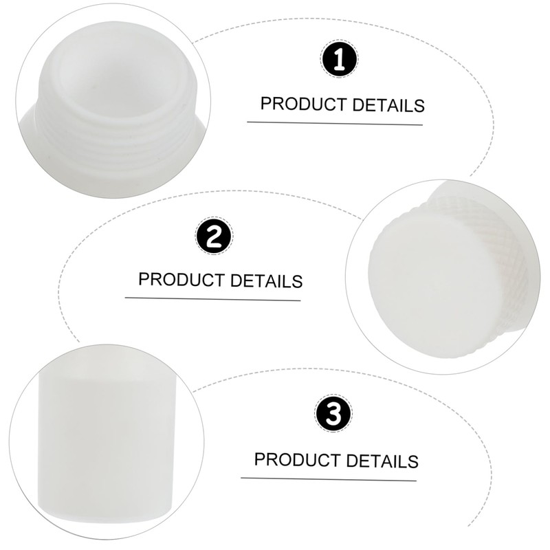 ULTECHNOVO Chemical Reagent Bottle Wide Mouth Ptfe Sample Container for