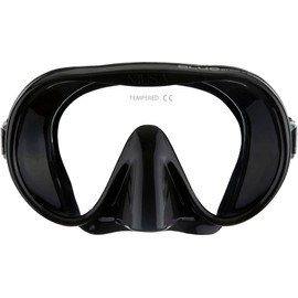 Cressi Musa Frameless Masks, Black
